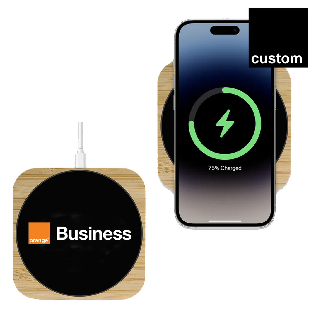 Orange ASPEN WIRELESS CHARGER
