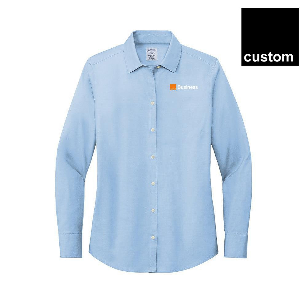 Brooks Brothers Women's Wrinkle-Free Stretch Pinpoint Shirt