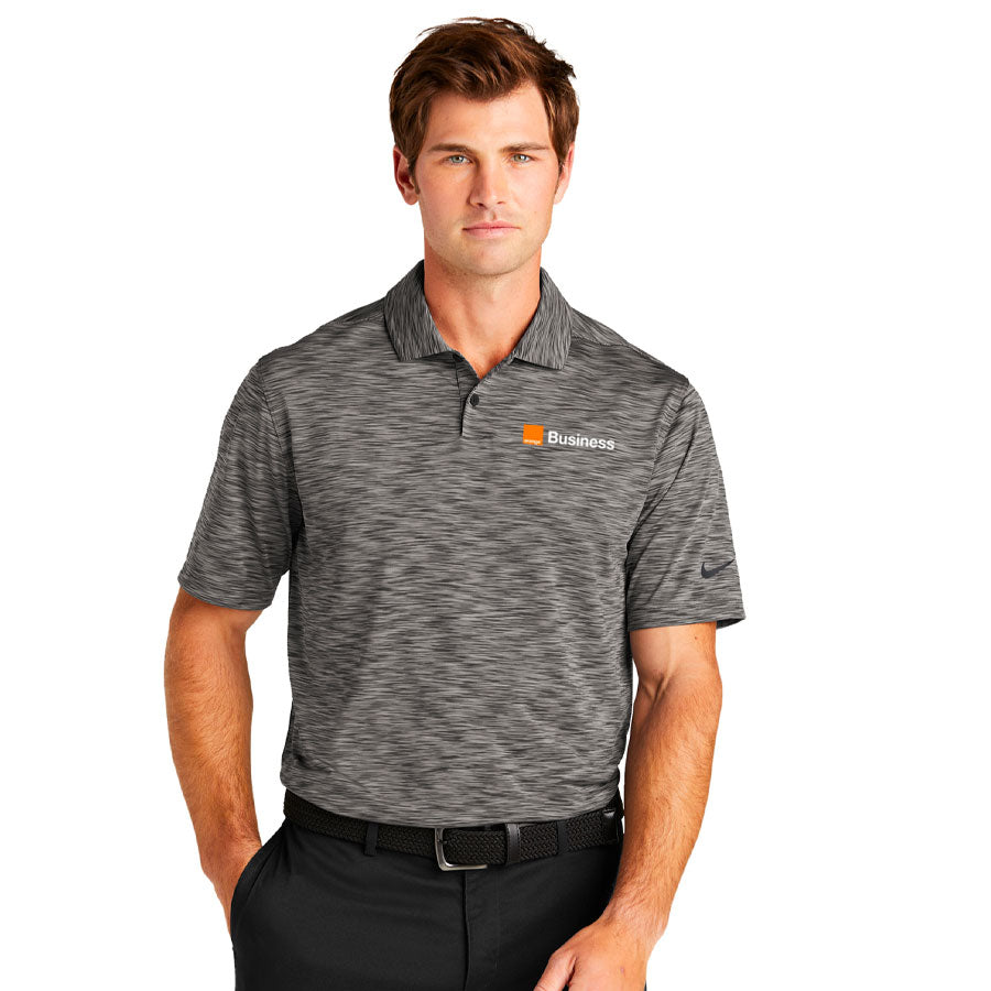 Orange Nike Dri-FIT Vapor Space Dyed Polo