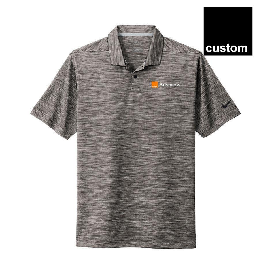 Orange Nike Dri-FIT Vapor Space Dyed Polo