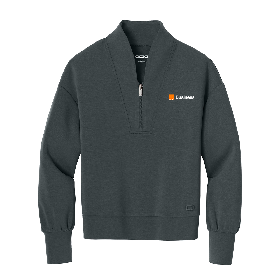 Orange OGIO® Women’s Transcend 1/4-Zip