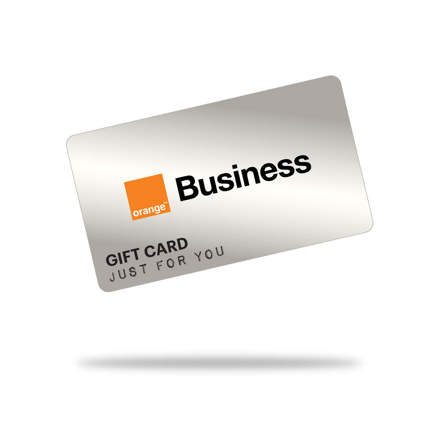 Orange Gift Card
