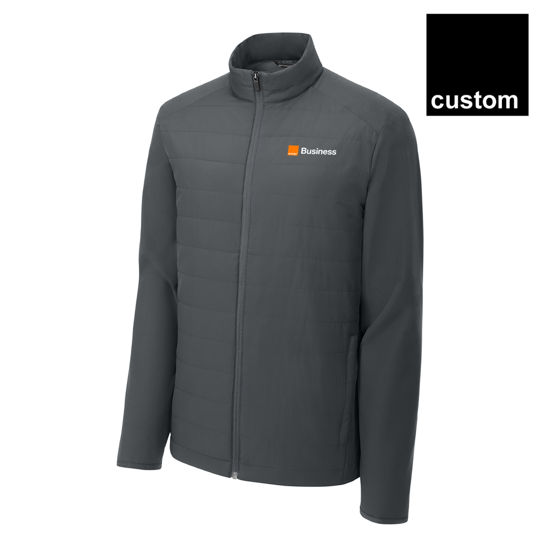 Orange Sport-Tek® Teknical Hybrid Jacket