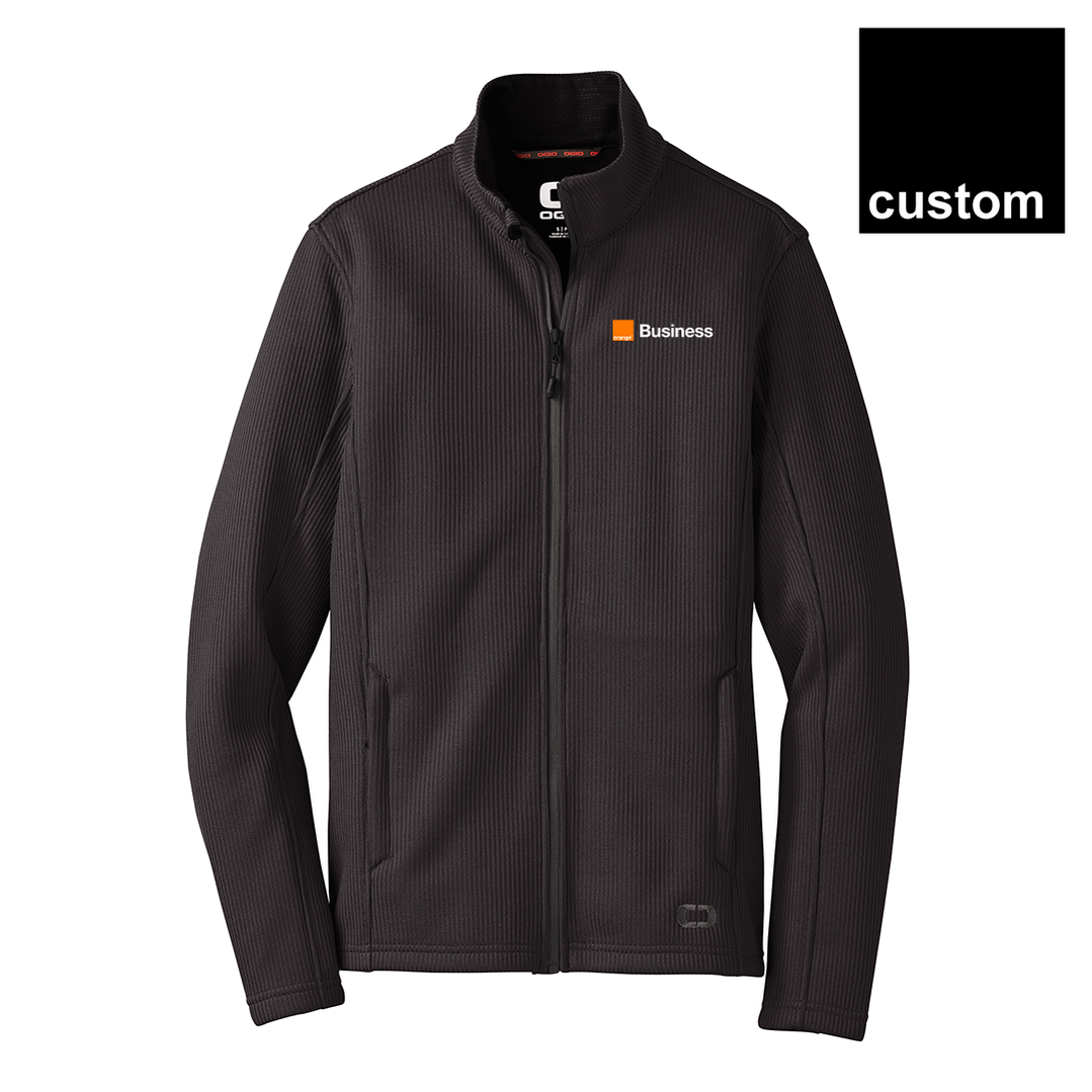 Orange OGIO® Grit Fleece Jacket
