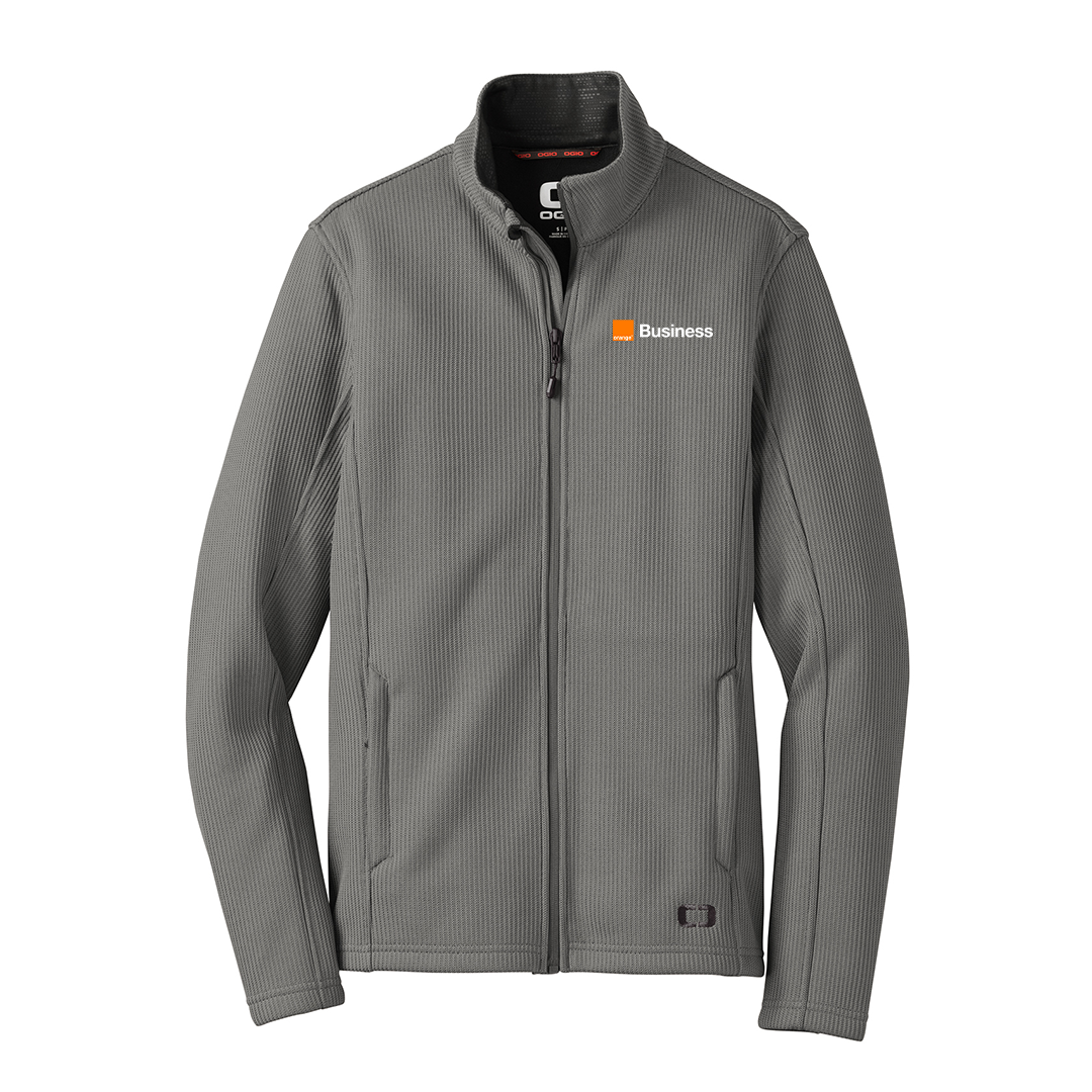 Orange OGIO® Grit Fleece Jacket