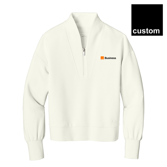 Orange OGIO® Women’s Transcend 1/4-Zip