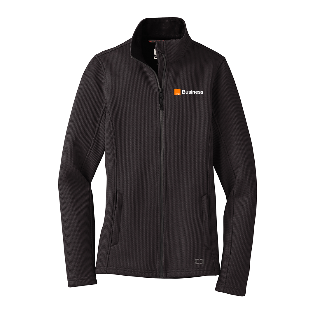 Orange OGIO® Women's Grit Fleece Jacket