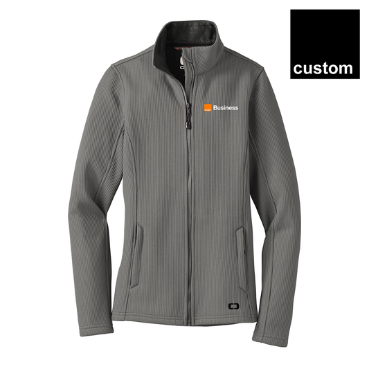 Orange OGIO® Women's Grit Fleece Jacket