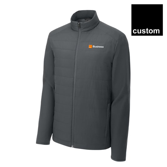 Orange Sport-Tek® Teknical Hybrid Jacket