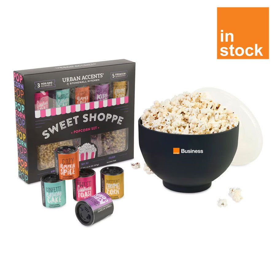 Orange Sweet Celebration Popcorn Party Gift Box