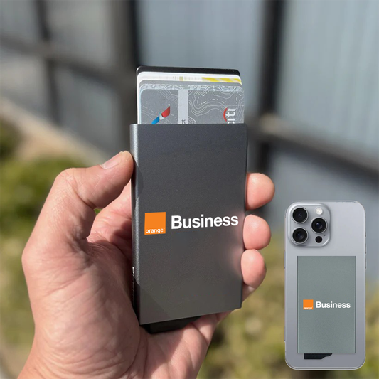 Orange Vault MagSafe Wallet