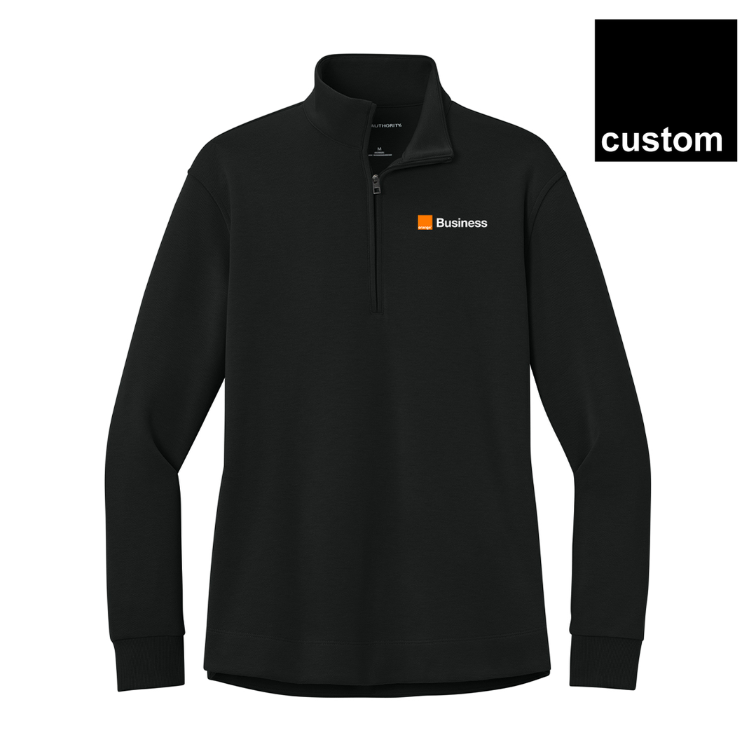 Orange Women’s Wearever Signature Double Pique 1/4-Zip