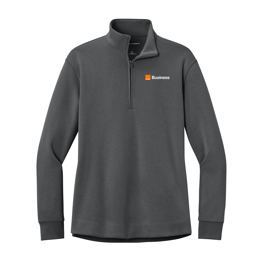 Orange Women’s Wearever Signature Double Pique 1/4-Zip